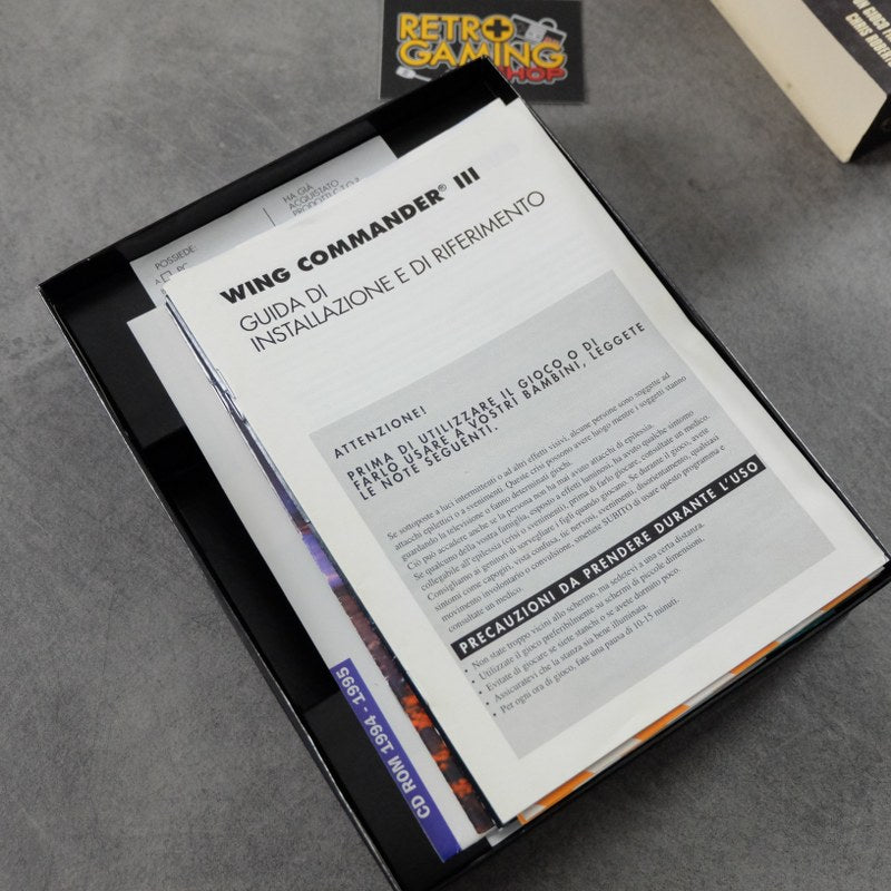 Vendita Wing Commander III Heart of The Tiger - Retrogaming Shop