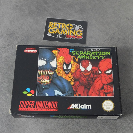 Venom Spiderman Separation Anxiety Nintendo