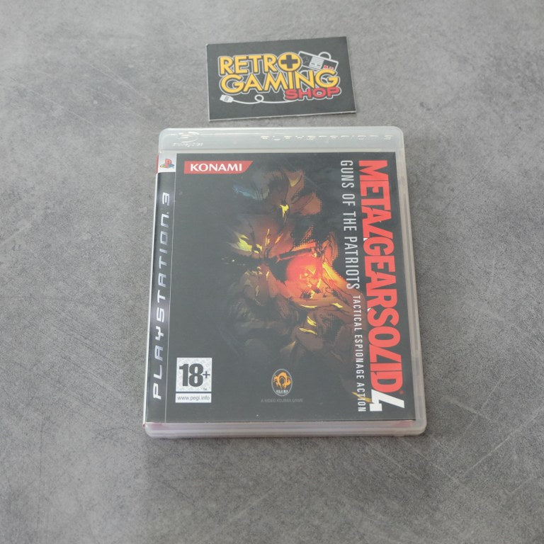 Vendita Metal Gear Solid 4: Guns Of the Patriots - Retrogaming Shop