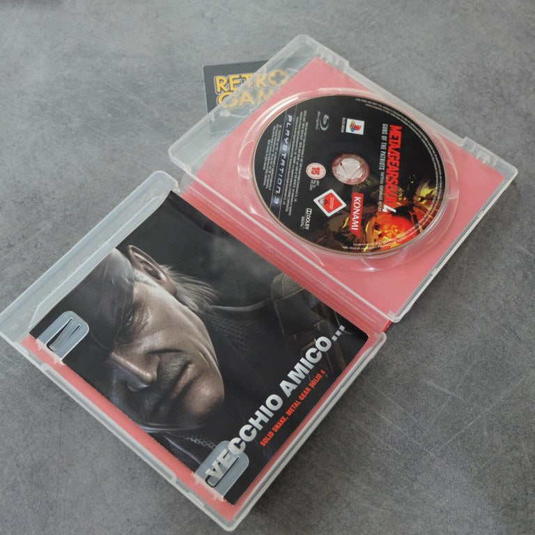 Vendita Metal Gear Solid 4: Guns Of the Patriots - Retrogaming Shop
