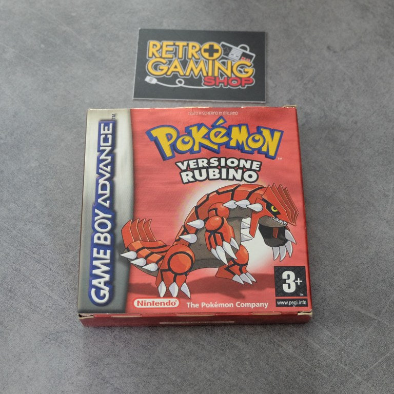 Vendita Pokemon Versione Rubino - Retrogaming Shop