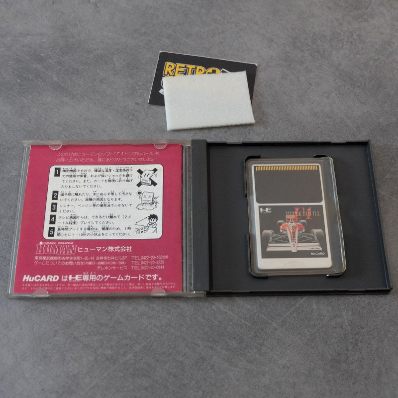 Vendita Triple Battle F1 Pc Engine - Retrogaming Shop