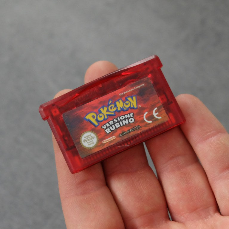 Vendita Pokemon Versione Rubino - Retrogaming Shop