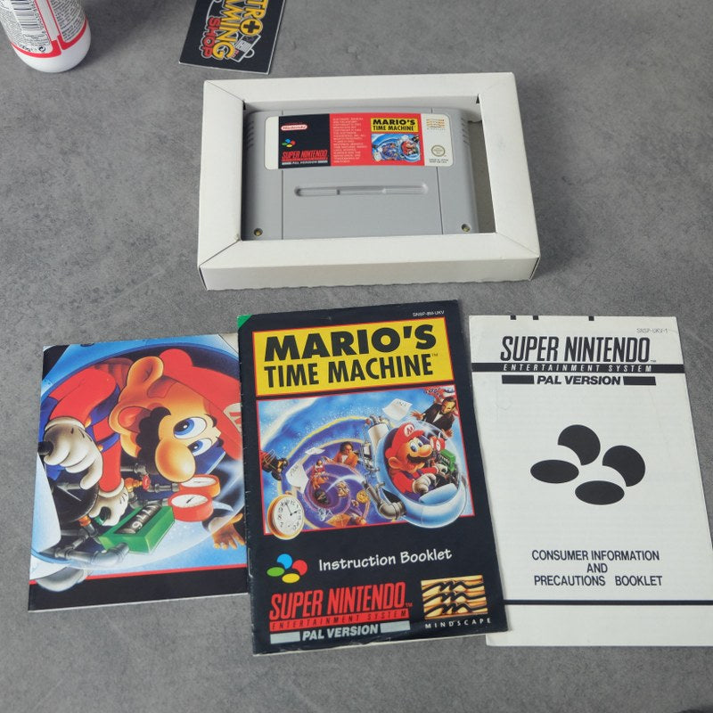 Vendita Mario's Time Machine Mario Discovery Series - Retrogaming Shop