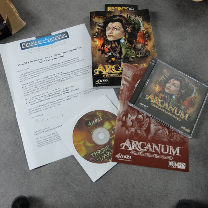 Vendita Arcanum Macchine a Vapore Magia Oscura - Retrogaming Shop