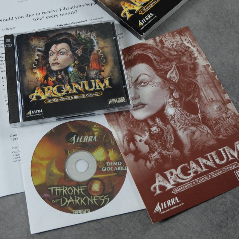 Vendita Arcanum Macchine a Vapore Magia Oscura - Retrogaming Shop