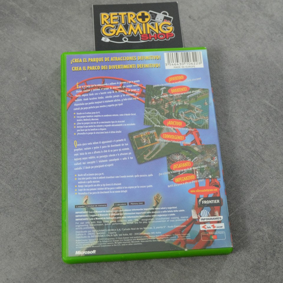 Vendita Rollercoaster Tycoon - Retrogaming Shop