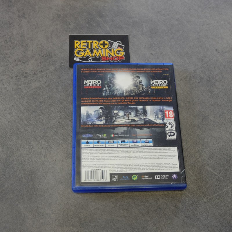 Vendita Metro Redux - Retrogaming Shop