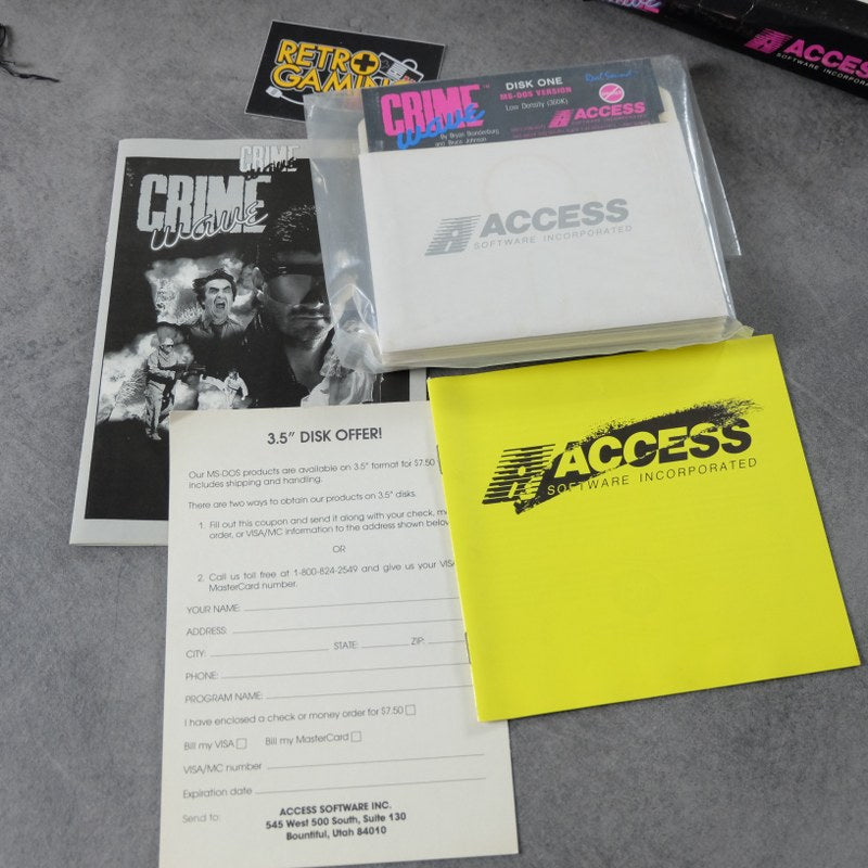 Vendita Crime Wave - Retrogaming Shop