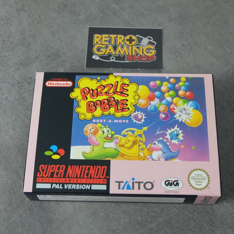 Vendita Puzzle Bobble Bust a Move - Retrogaming Shop