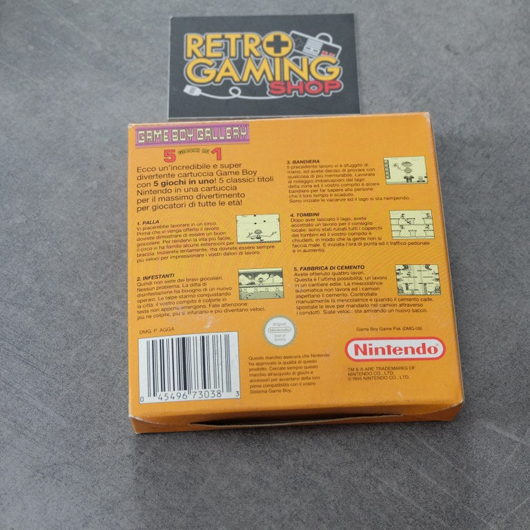 Vendita Game Boy Gallery 5 Giochi in 1 Nuovo - Retrogaming Shop