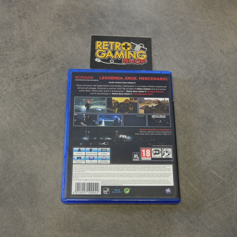 Vendita Metal Gear V Ground Zeroes - Retrogaming Shop