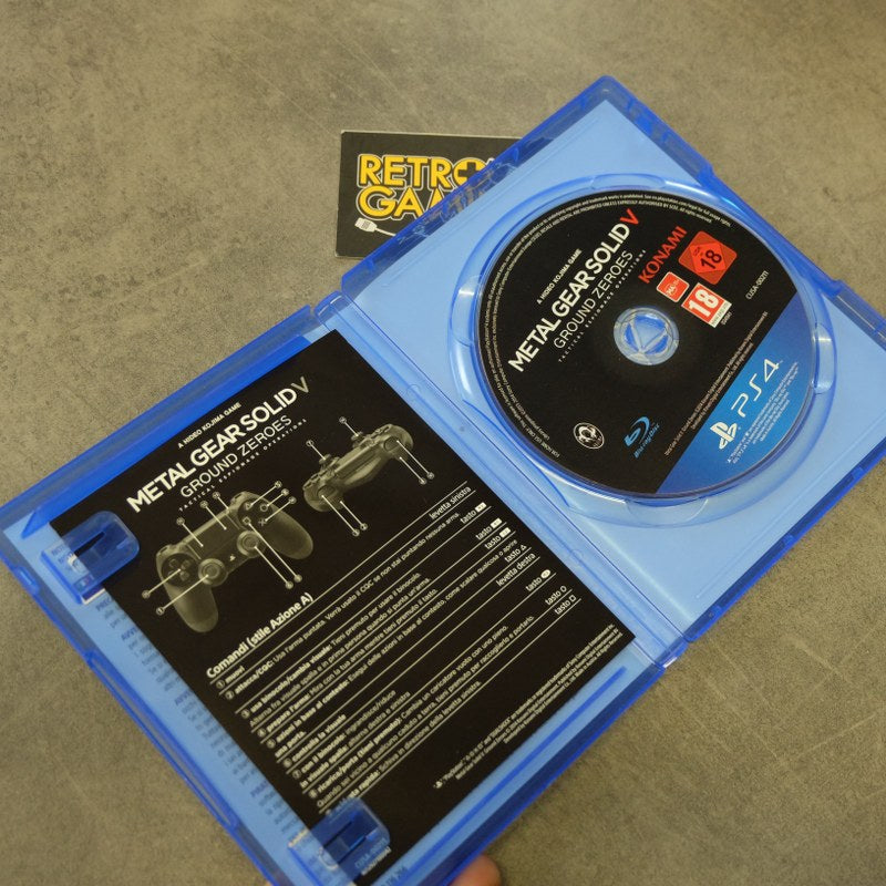 Vendita Metal Gear V Ground Zeroes - Retrogaming Shop