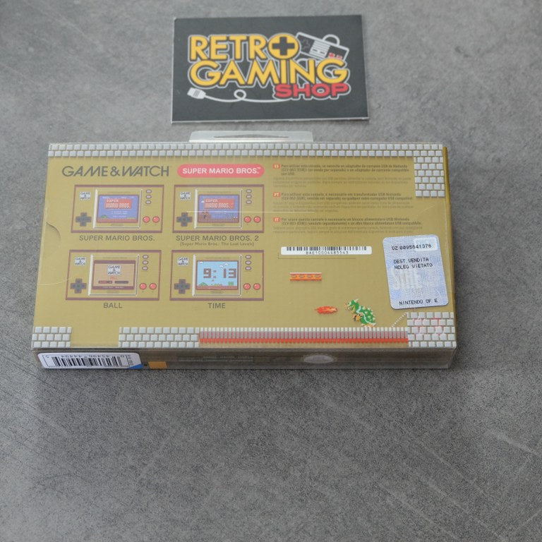 Vendita Game & Watch Super Mario Bros Nuovo - Retrogaming Shop