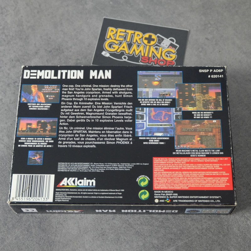 Vendita Demolition Man - Retrogaming Shop