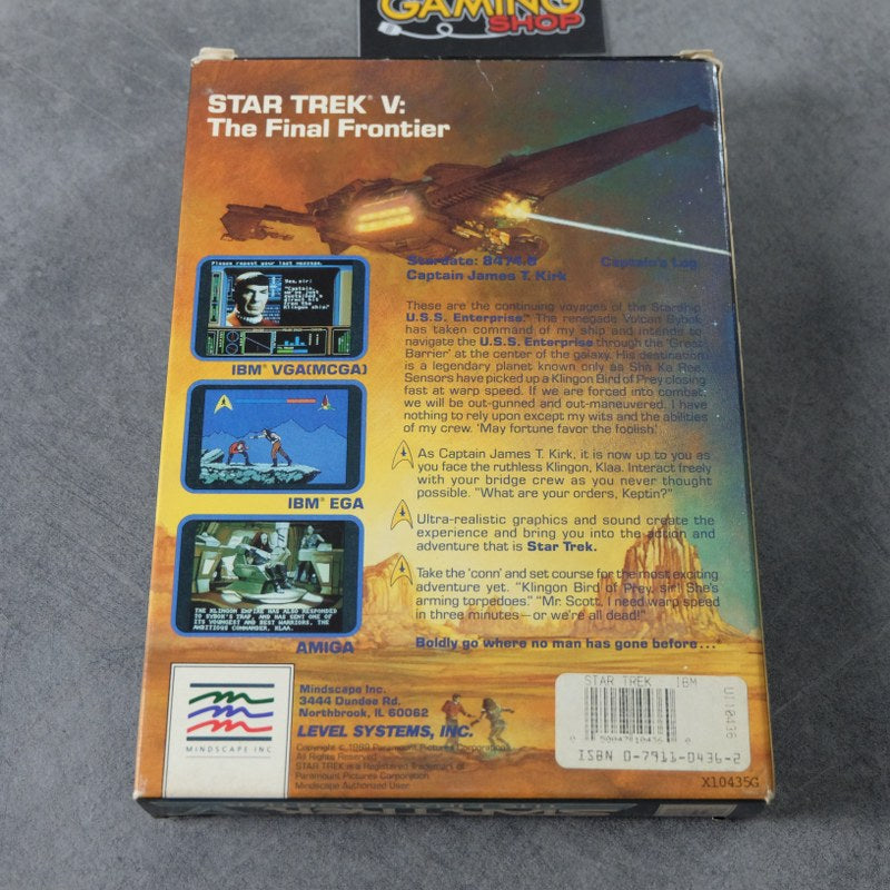 Vendita Star Trek V The Final Frontier - Retrogaming Shop