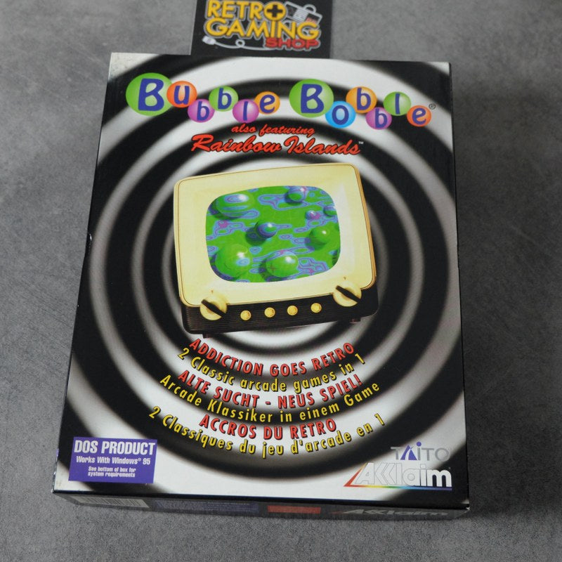 Vendita Bubble Bobble Also Featuring Rainbow Islands - Retrogaming Shop