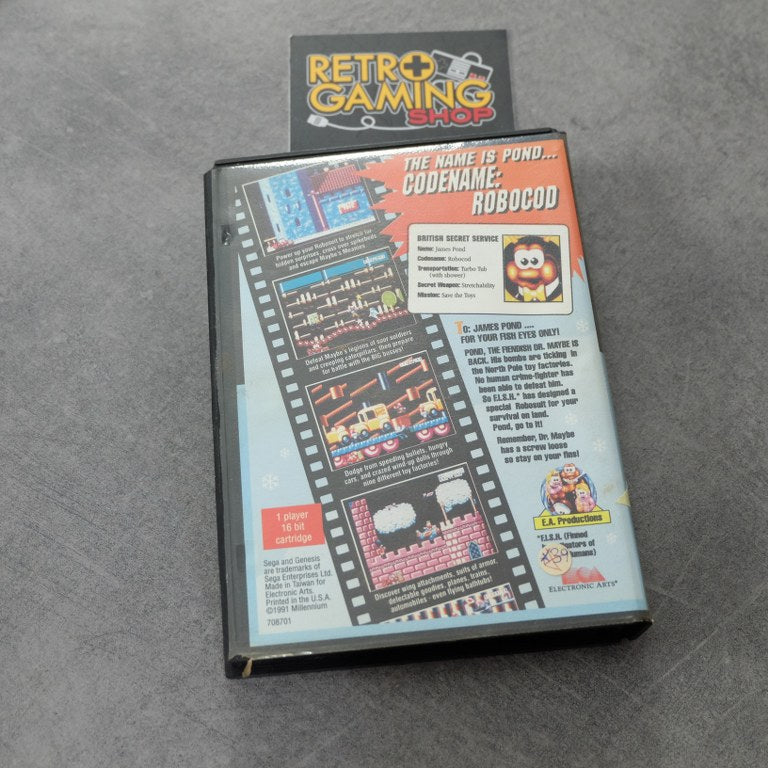 Vendita James Pond 2: Codename Robocod - Retrogaming Shop