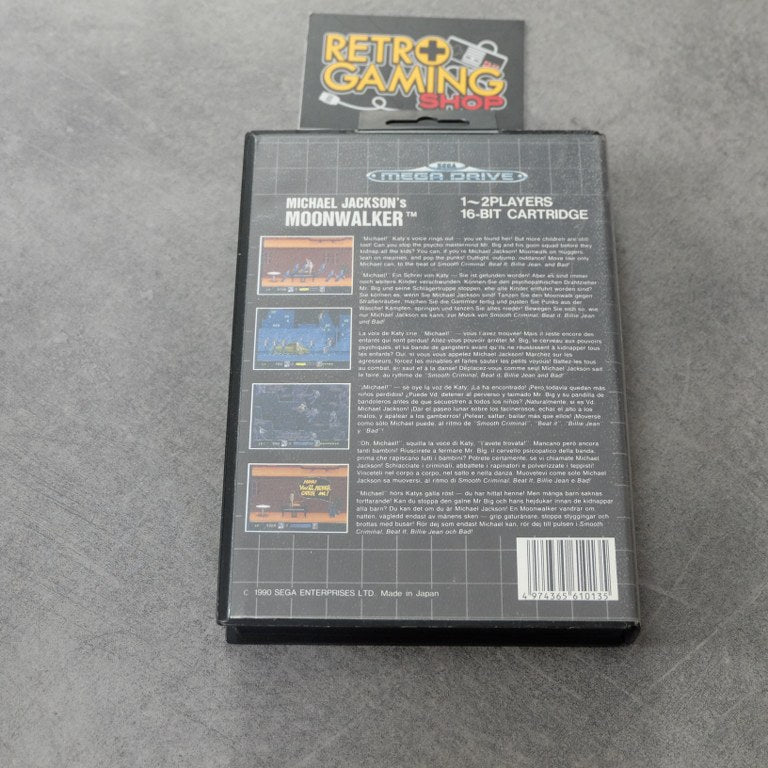 Michael Jackson’s Moonwalker SEGA