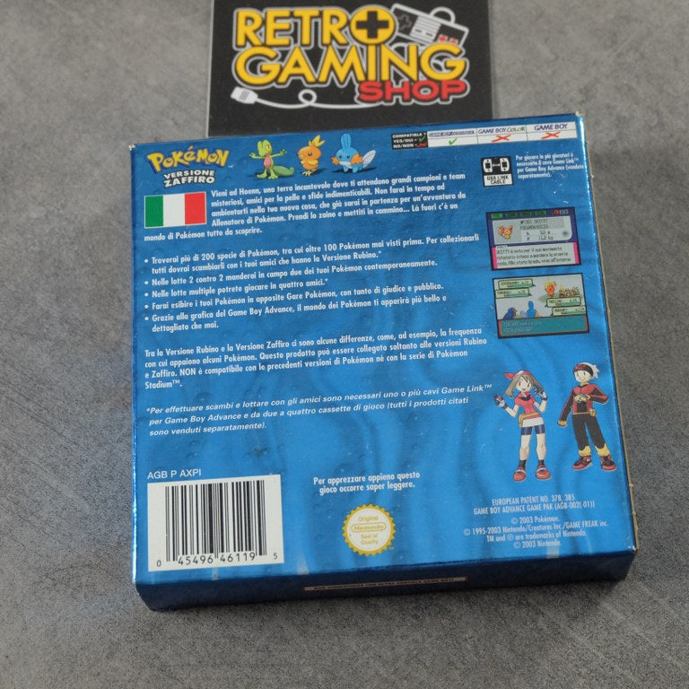 Pokemon Versione Zaffiro Nintendo