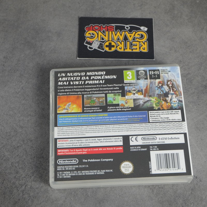 Vendita Pokemon Versione Nera - Retrogaming Shop