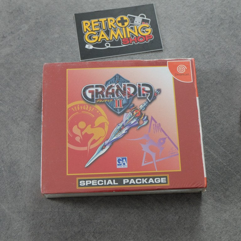 Vendita Grandia II Special Package Nuovo - Retrogaming Shop
