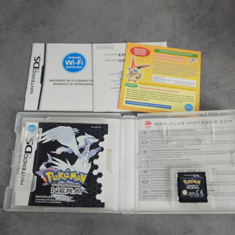 Vendita Pokemon Versione Nera - Retrogaming Shop