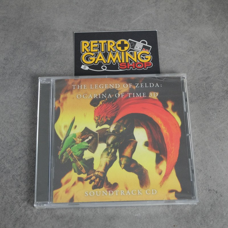 Vendita The Legend of Zelda Ocarina of Time 3D Soundtrack CD Nuovo - Retrogaming Shop