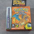 Vendita Pokemon Versione Rosso Fuoco - Retrogaming Shop