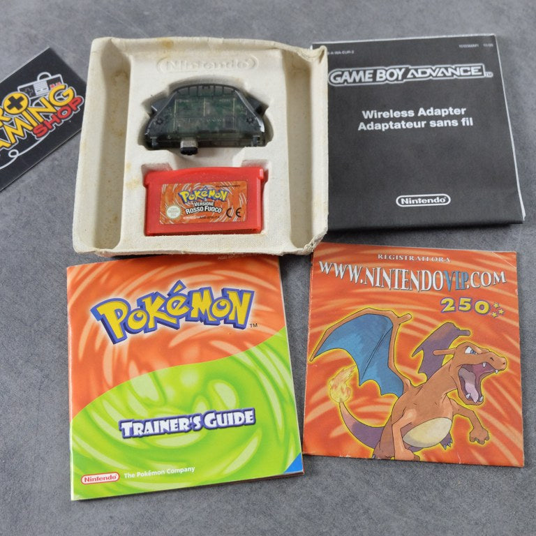 Vendita Pokemon Versione Rosso Fuoco - Retrogaming Shop
