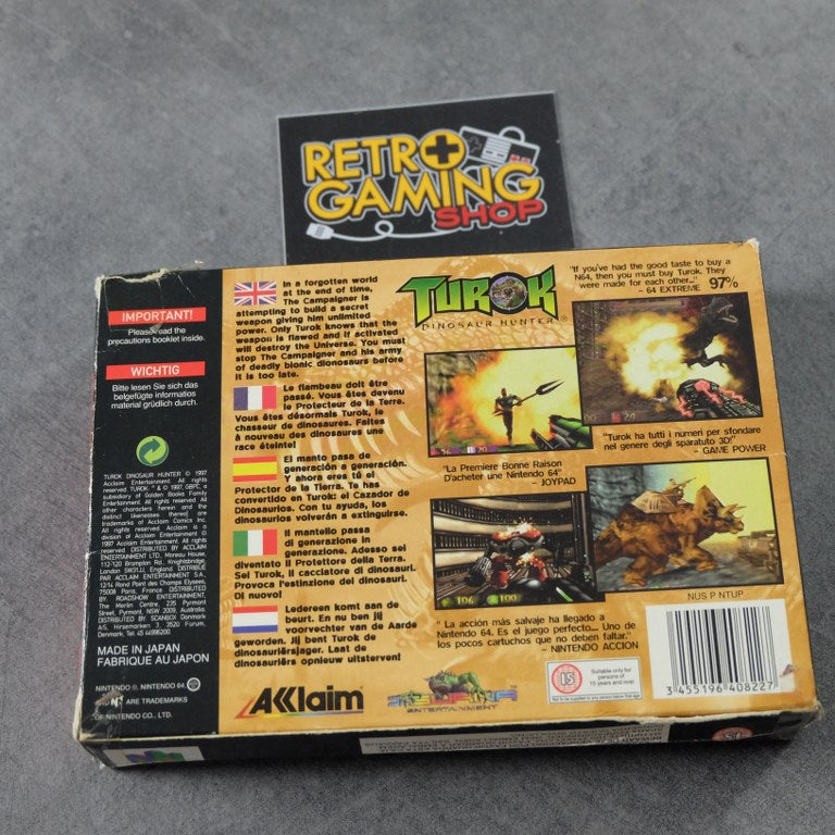 Vendita Turok Dinosaur Hunter - Retrogaming Shop