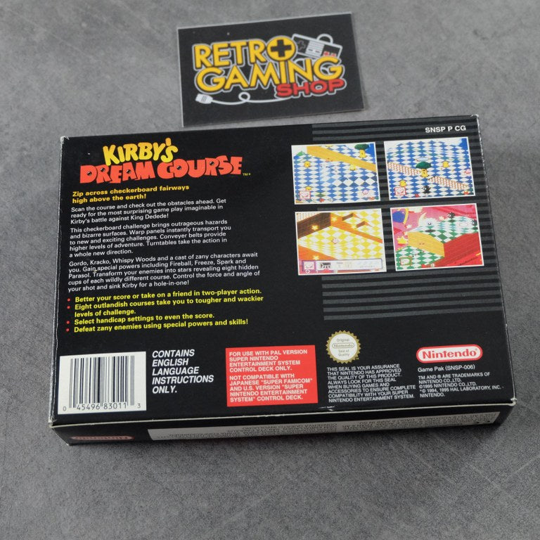 Vendita Kirby’s Dream Course - Retrogaming Shop