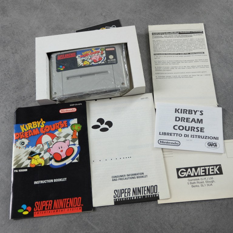 Vendita Kirby’s Dream Course - Retrogaming Shop