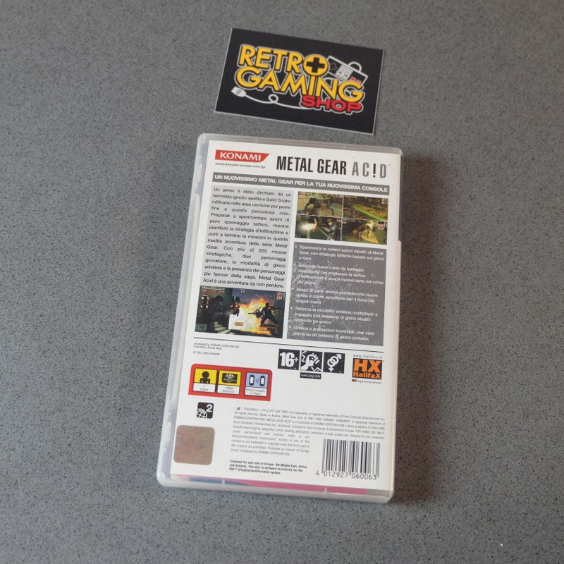 Vendita Metal Gear Ac!d - Retrogaming Shop