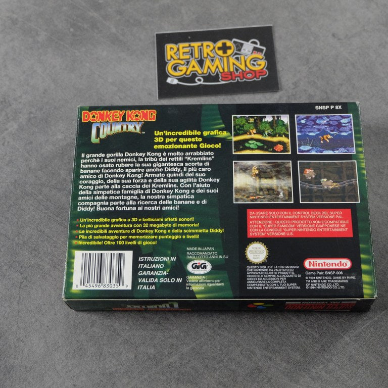 Vendita Donkey Kong Country Gig - Retrogaming Shop