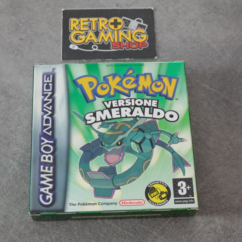 Vendita Pokemon Versione Smeraldo - Retrogaming Shop