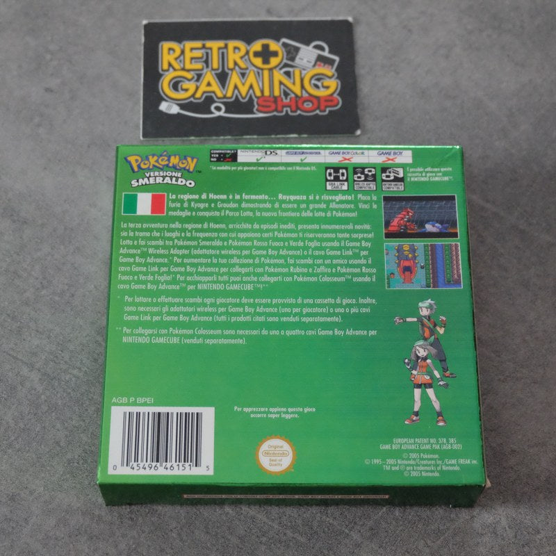 Vendita Pokemon Versione Smeraldo - Retrogaming Shop