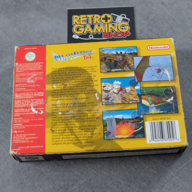 Vendita Pilotwings 64 - Retrogaming Shop