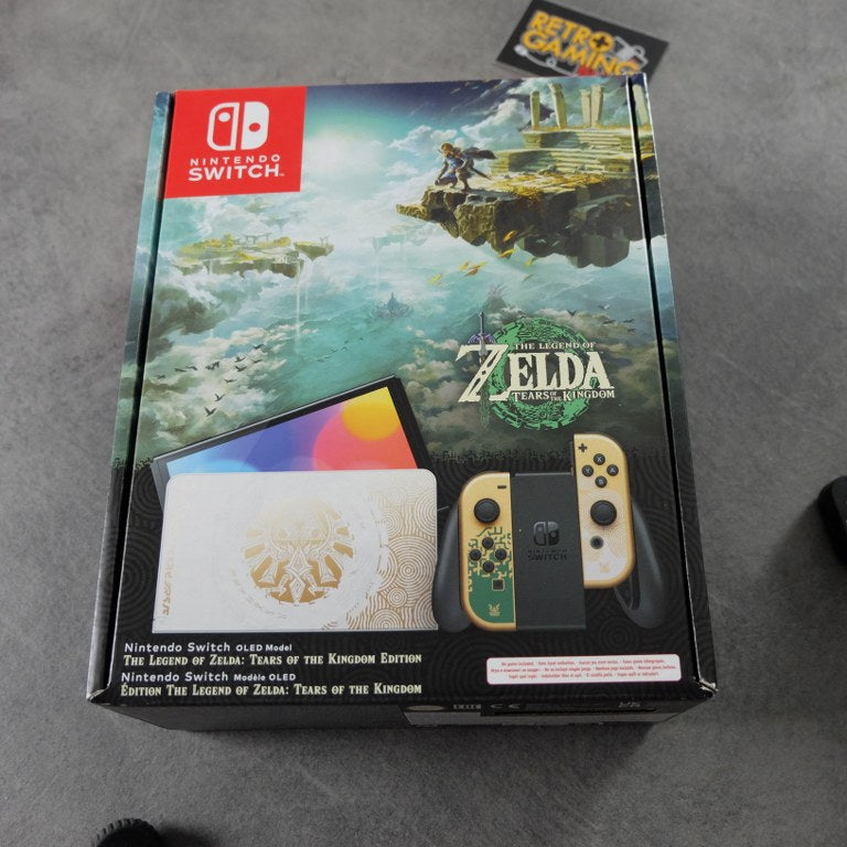 The Legend Of Zelda Tears of The Kingdom Switch Oled Nuova Nintendo