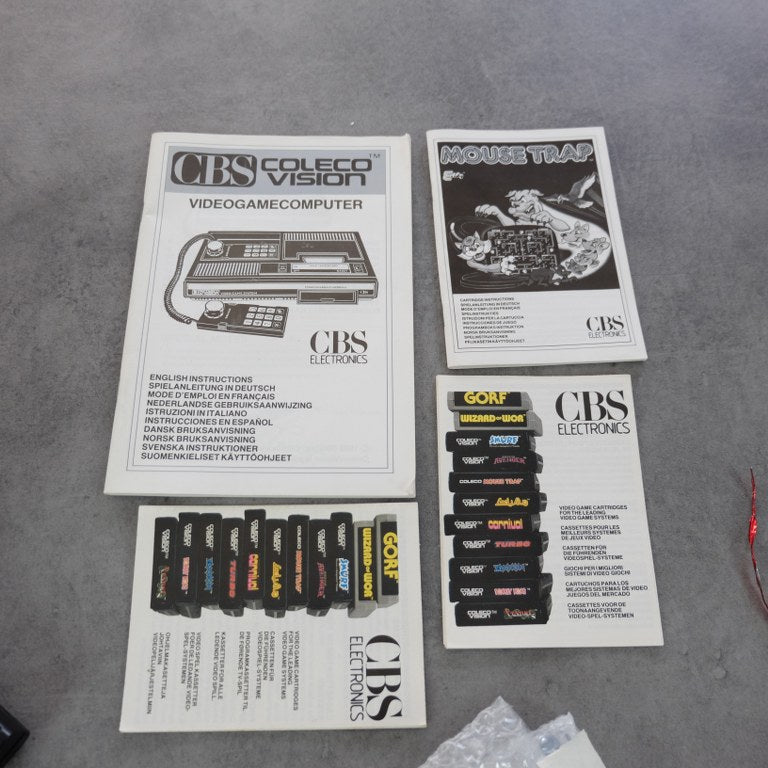 Vendita Cbs Colecovision - Retrogaming Shop