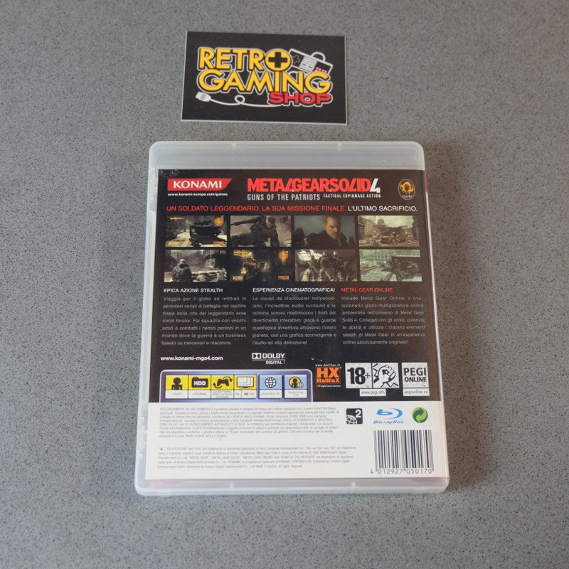 Metal Gear Solid 4: Guns Of the Patriots Sony