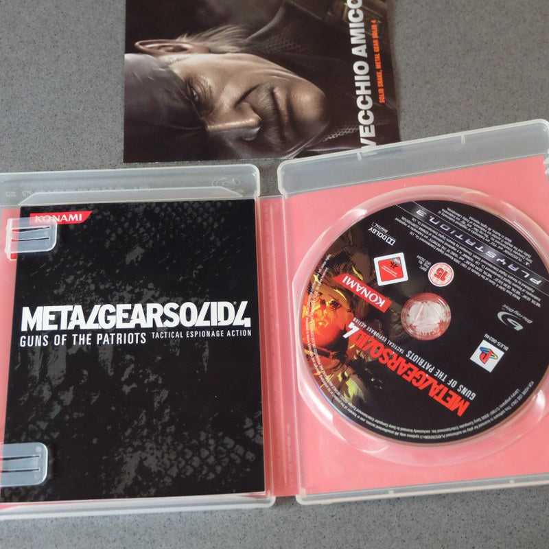 Metal Gear Solid 4: Guns Of the Patriots Sony
