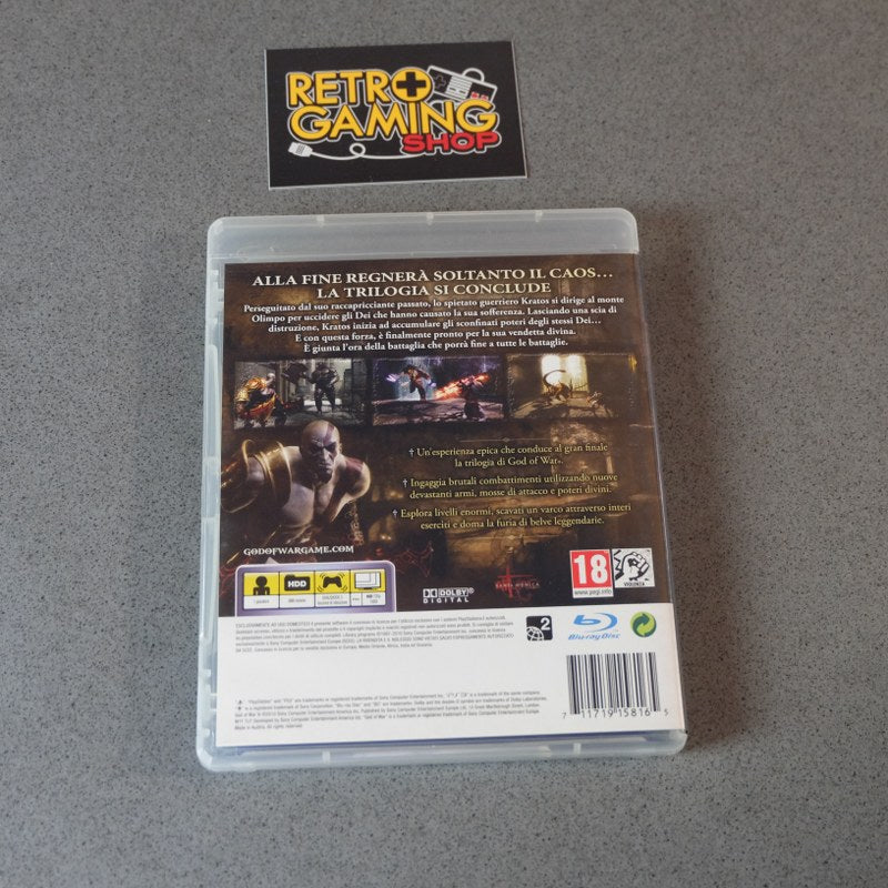 Vendita God Of War 3 - Retrogaming Shop