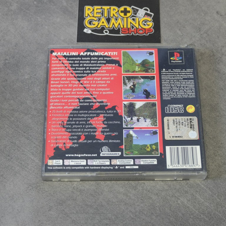 Vendita Hogs of War Nati per Il Soffritto - Retrogaming Shop