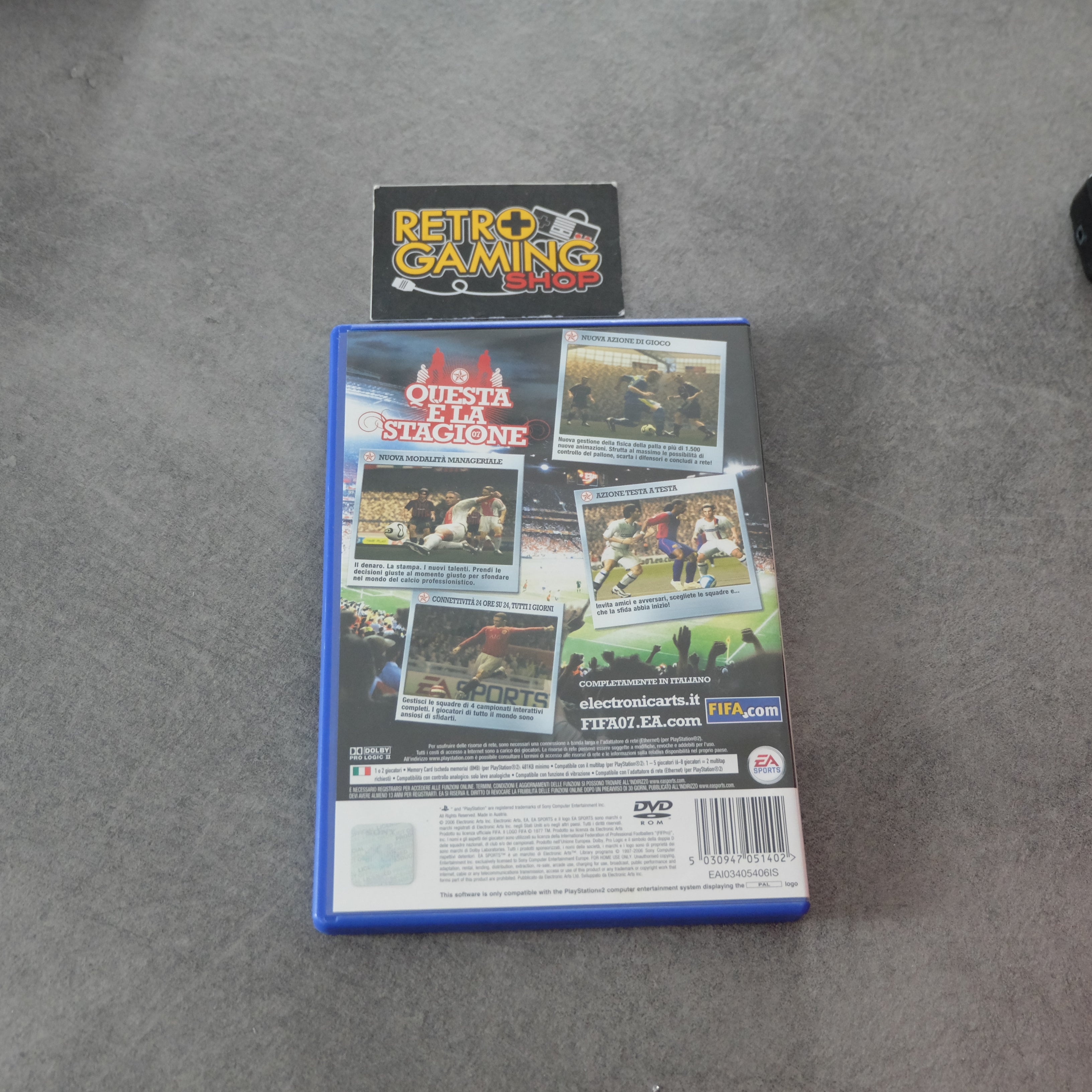 Vendita Fifa 07 - Retrogaming Shop