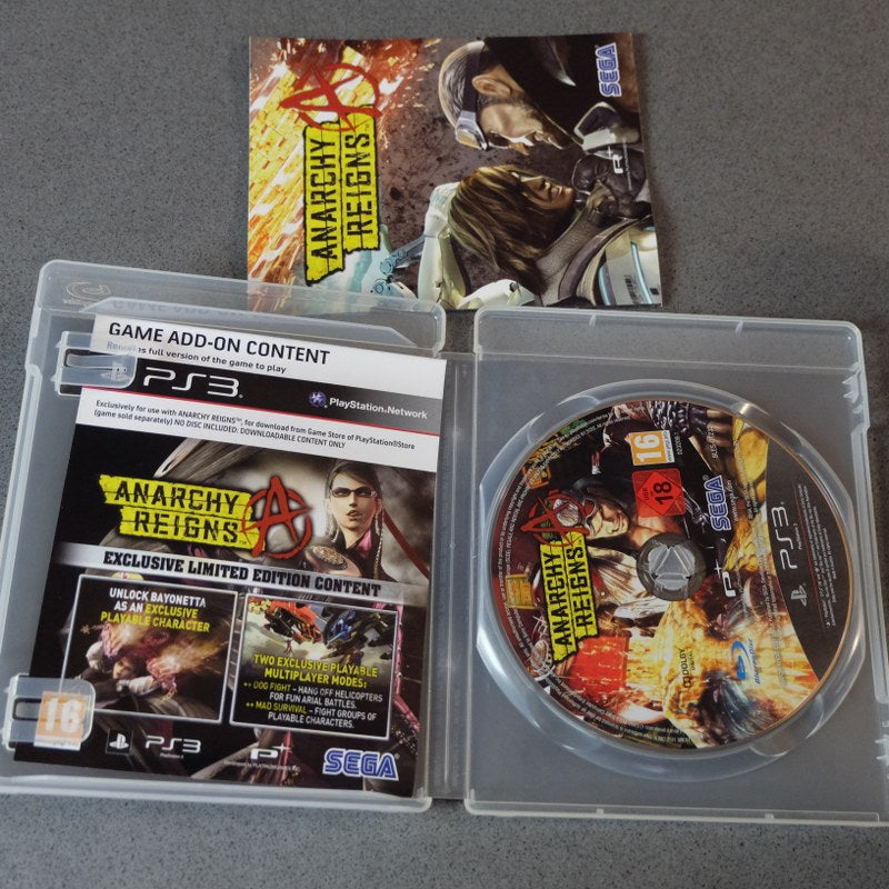 Anarchy Reigns Limited Edtion Sony