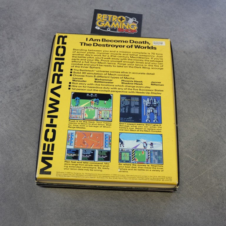 Mechwarrior Microsoft