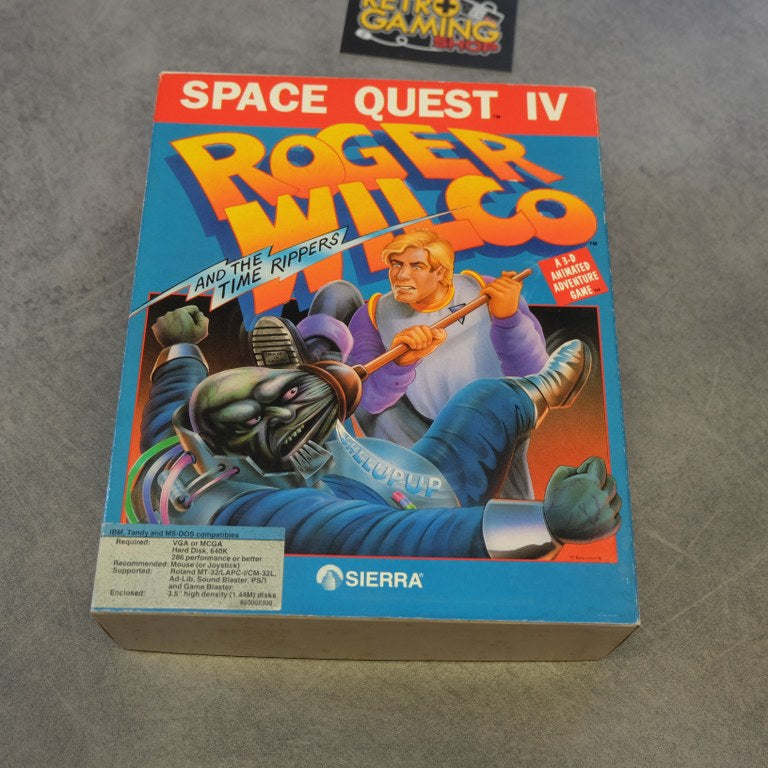 Space Quest IV Roger Wilco And The Time Rippers Microsoft