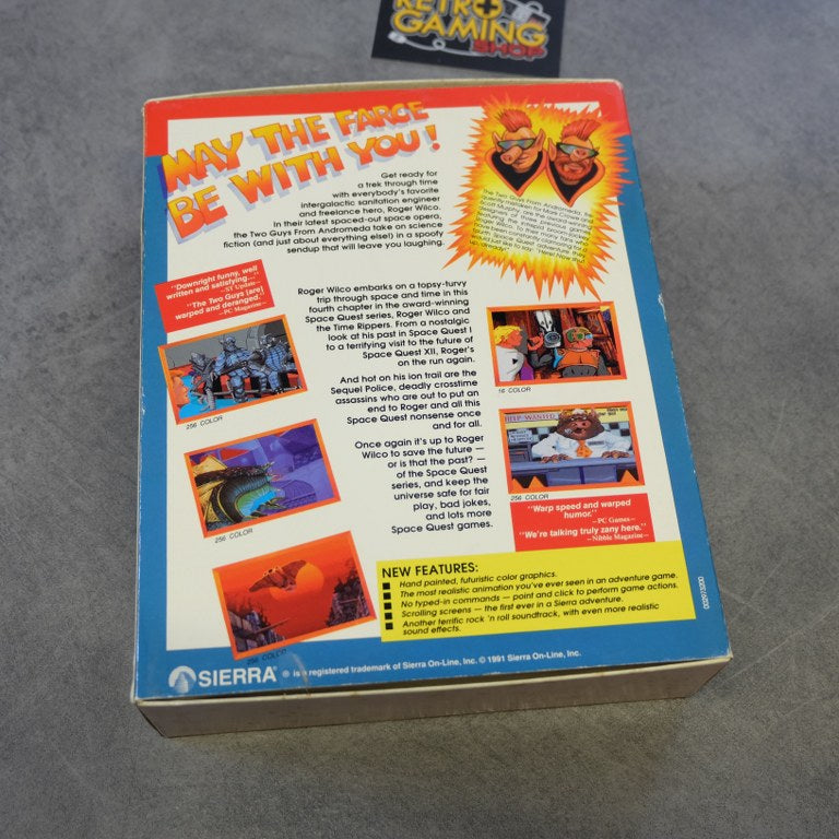 Space Quest IV Roger Wilco And The Time Rippers Microsoft