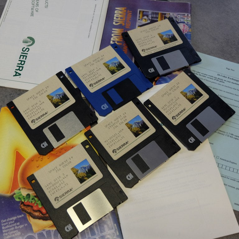 Space Quest IV Roger Wilco And The Time Rippers Microsoft